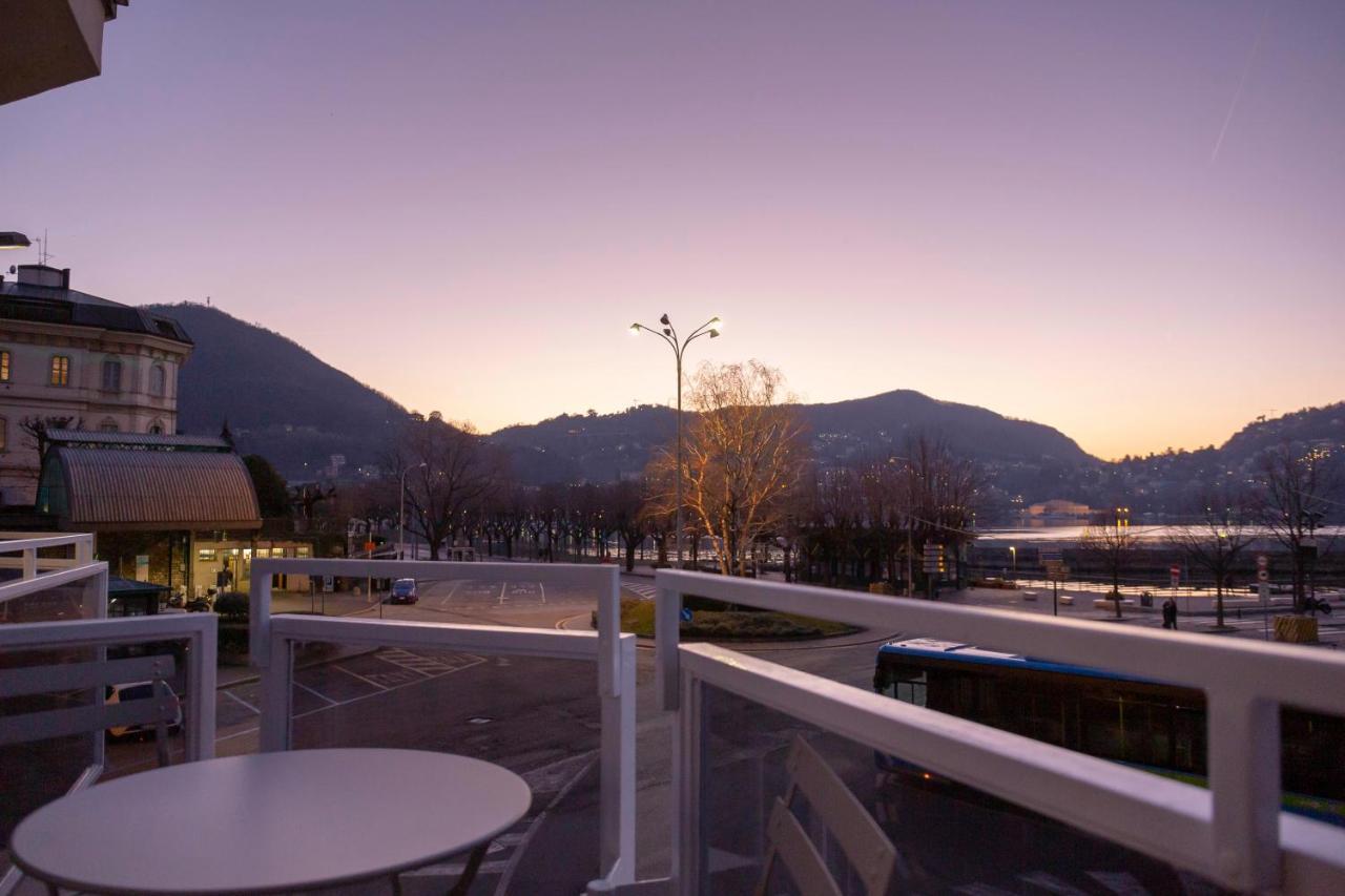 Le Stanze del Lago Lake View Como Exterior foto